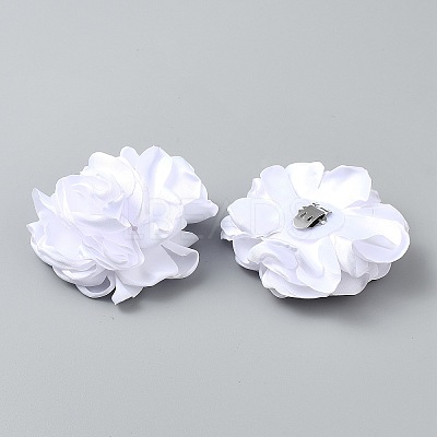 Flower Cloth Shoe Decoration AJEW-WH0039-45B-1