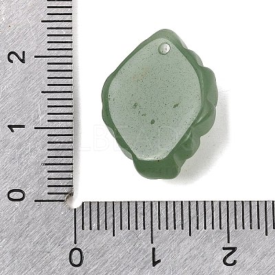 Natural Green Aventurine Carved Pendants G-D105-02-1