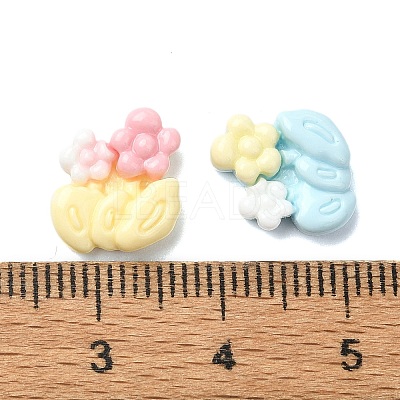 Macaron Color Opaque Resin Decoden Cabochons CRES-Q221-02K-1