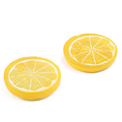 Resin Cabochons RESI-WH0009-88C-1