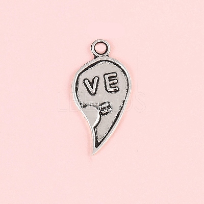 Valentine's Day Tibetan Style Alloy Pendants FIND-CJC0019-25N-1