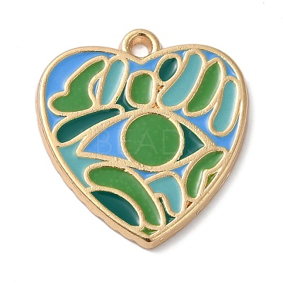Zinc Alloy Enamel Pendants LS-ENAM-Z013-01B-05-1