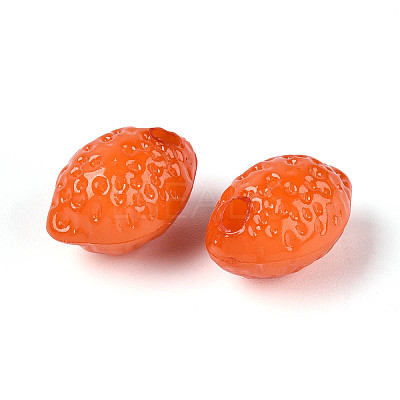 Opaque Acrylic Beads X1-SACR-T017-56B-1