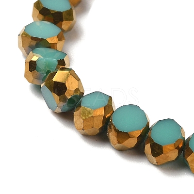 Electroplate Glass Beads Strands X-EGLA-P061-01A-09-1