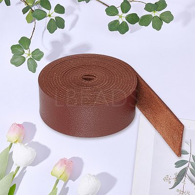 2Roll PU Leather Ribbon DIY-CL0002-64-1