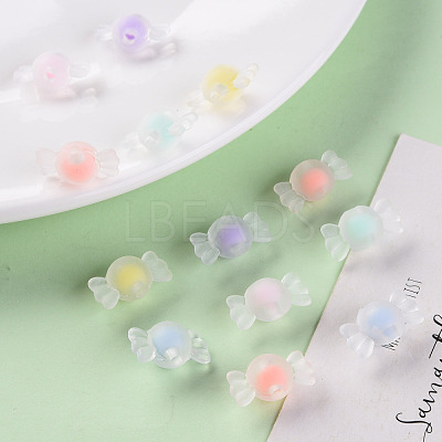 Transparent Acrylic Beads TACR-S152-03C-1