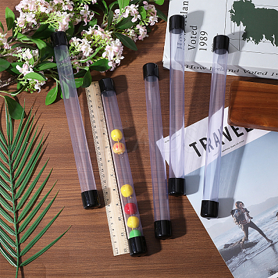 PVC Plastic & Rubber Transparent Storage Tube FIND-WH0173-158A-1