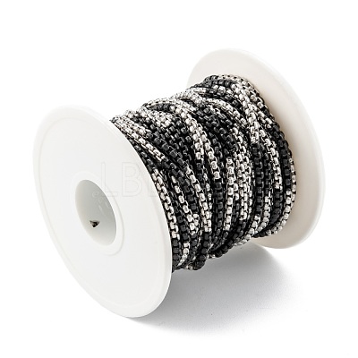 Ion Plating(IP) 304 Stainless Steel Box Chains STAS-B001-27C-B-1