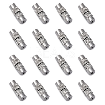Column Brass Screw Clasps X-KK-M143-01-1