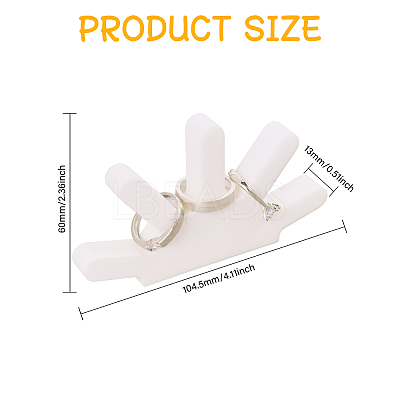 1Pc Gesso Rings Display Stands RDIS-CA0001-01-1