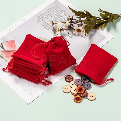 Rectangle Velvet Pouches LS-TP-R002-7x9-04-1