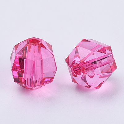 Transparent Acrylic Beads X-TACR-Q256-20mm-V08-1