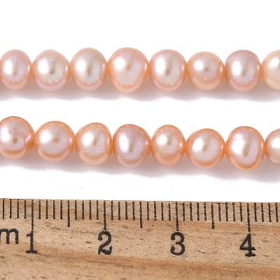 Natural Cultured Pearl Beads Strands PEAR-I007-07R-03C-1