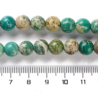 Dyed Natural Regalite/Imperial Jasper/Sea Sediment Jasper Beads Strands X-G-B124-C01-10-1