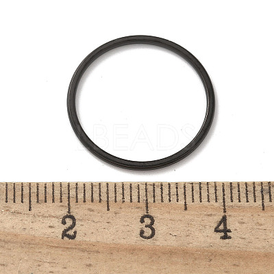 304 Stainless Steel Plain Band Rings STAS-I160-F03-EB-1