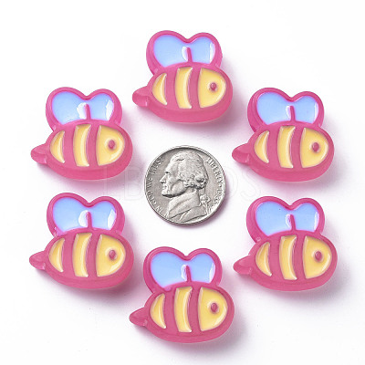 Transparent Acrylic Beads X-MACR-S374-06B-02-1