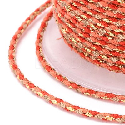 4-Ply Polycotton Cord with Metallic Thread OCOR-Z003-C04-1