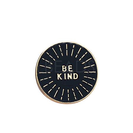 Halloween Word Be Kind Enamel Pin FEST-PW0001-092A-1