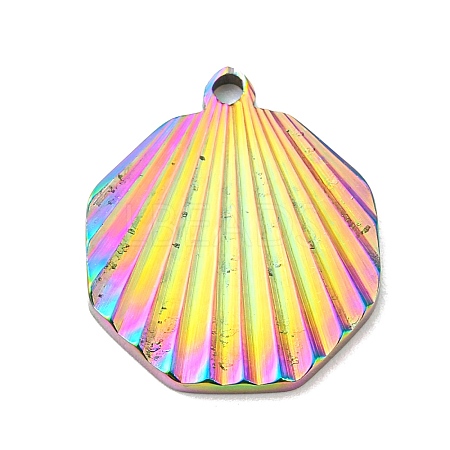 Ion Plating(IP) 304 Stainless Steel Pendants STAS-D025-07M-1