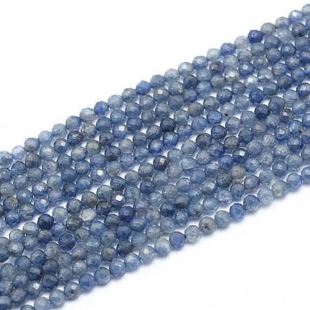 Natural Iolite/Cordierite/Dichroite Beads Strands X-G-G823-15-2.5mm-1