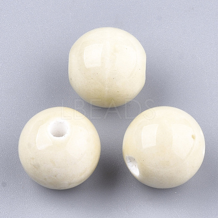 Handmade Porcelain Beads PORC-S499-02V-1