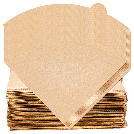 100Pcs Paper Coffee Filters FIND-CN0002-08-1