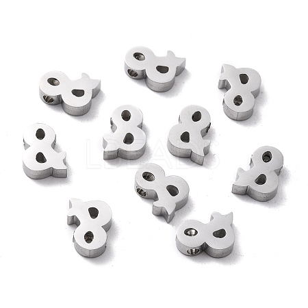 304 Stainless Steel Charms STAS-F271-18P-1