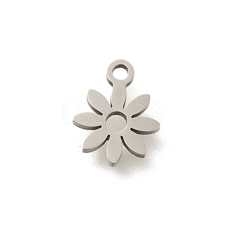201 Stainless Steel Charms STAS-R132-03P-1