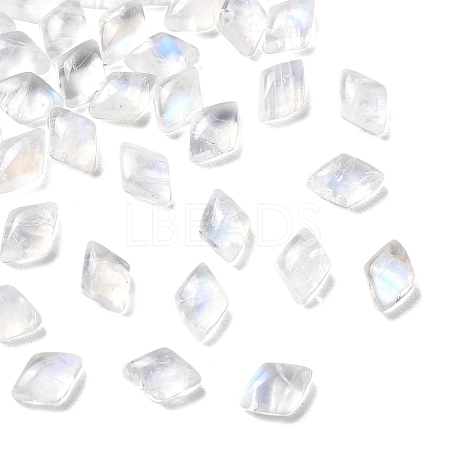 Natural Grade AA Rainbow Moonstone Cabochons G-L616-05-1