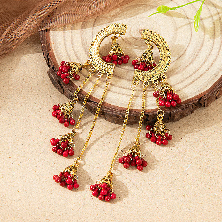 Alloy Stud Earrings FS-WG6639D-02-1