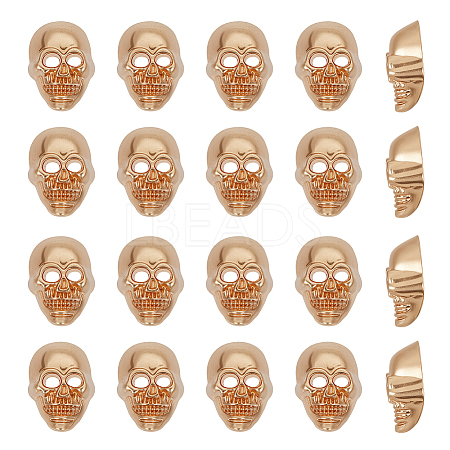 20Pcs 2-Hole Zinc Alloy Buttons FIND-OC0013-67G-1