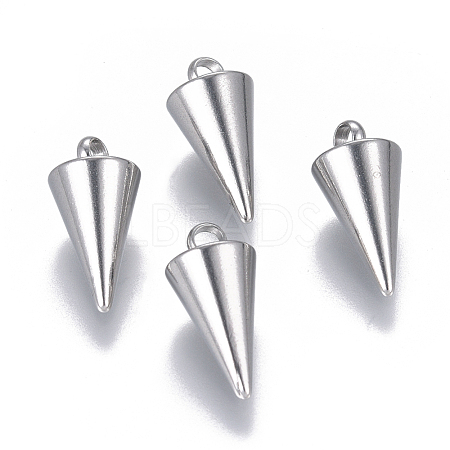 201 Stainless Steel Charms STAS-I120-08-P-1