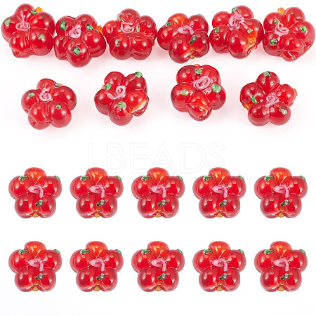 10Pcs Handmade Lampwork Beads LAMP-TADJ0001-01E-1