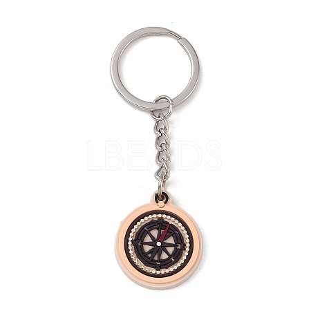 Cartoon PVC Pendant Keychain LS-KEYC-U001-01C-1