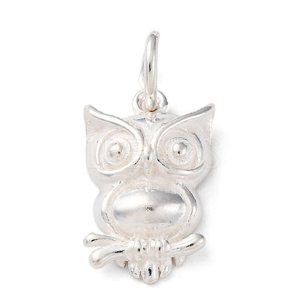 925 Sterling Silver Owl Charms LS-STER-G045-14S-1